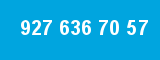 927 636 70 57 927 636 70 57